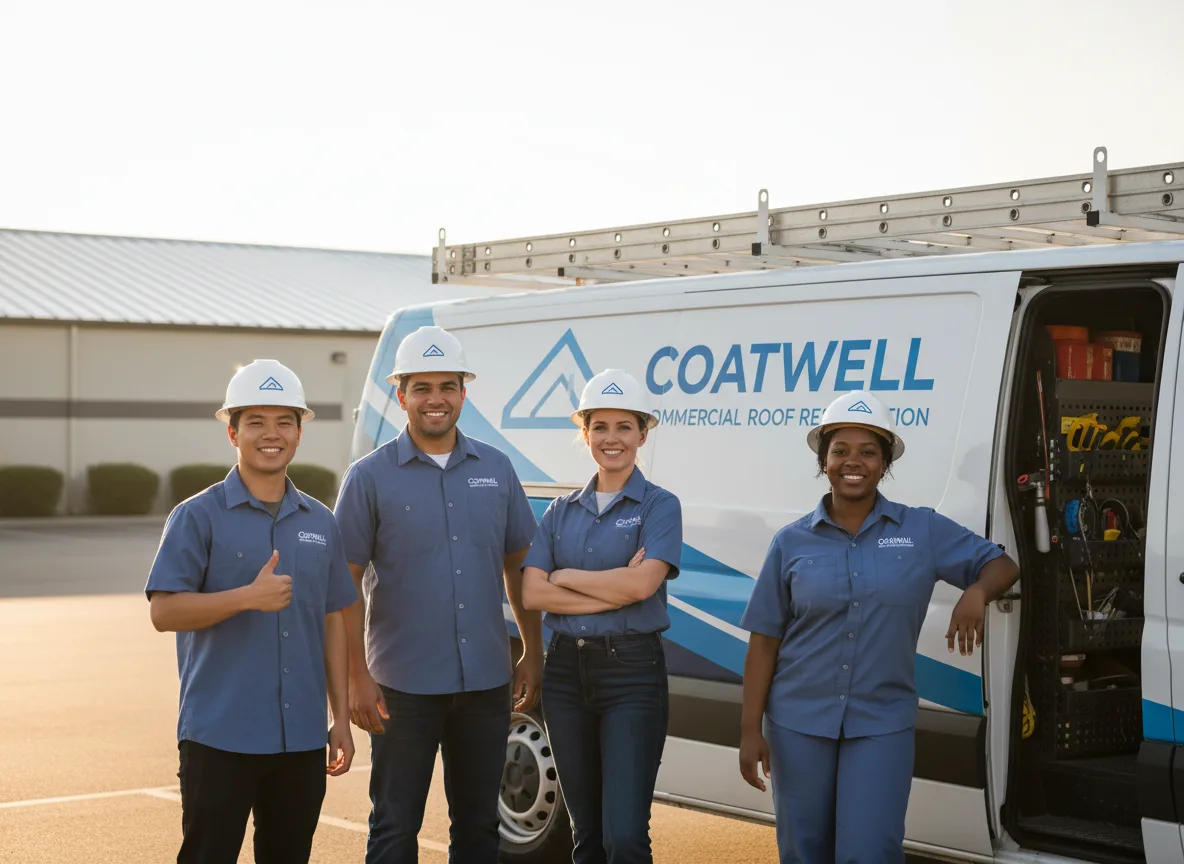Commercial roof coating company in Llewellyn, PA